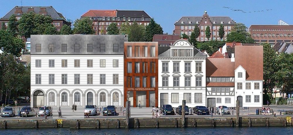 Hotel Hafen Flensburg Kültér fotó